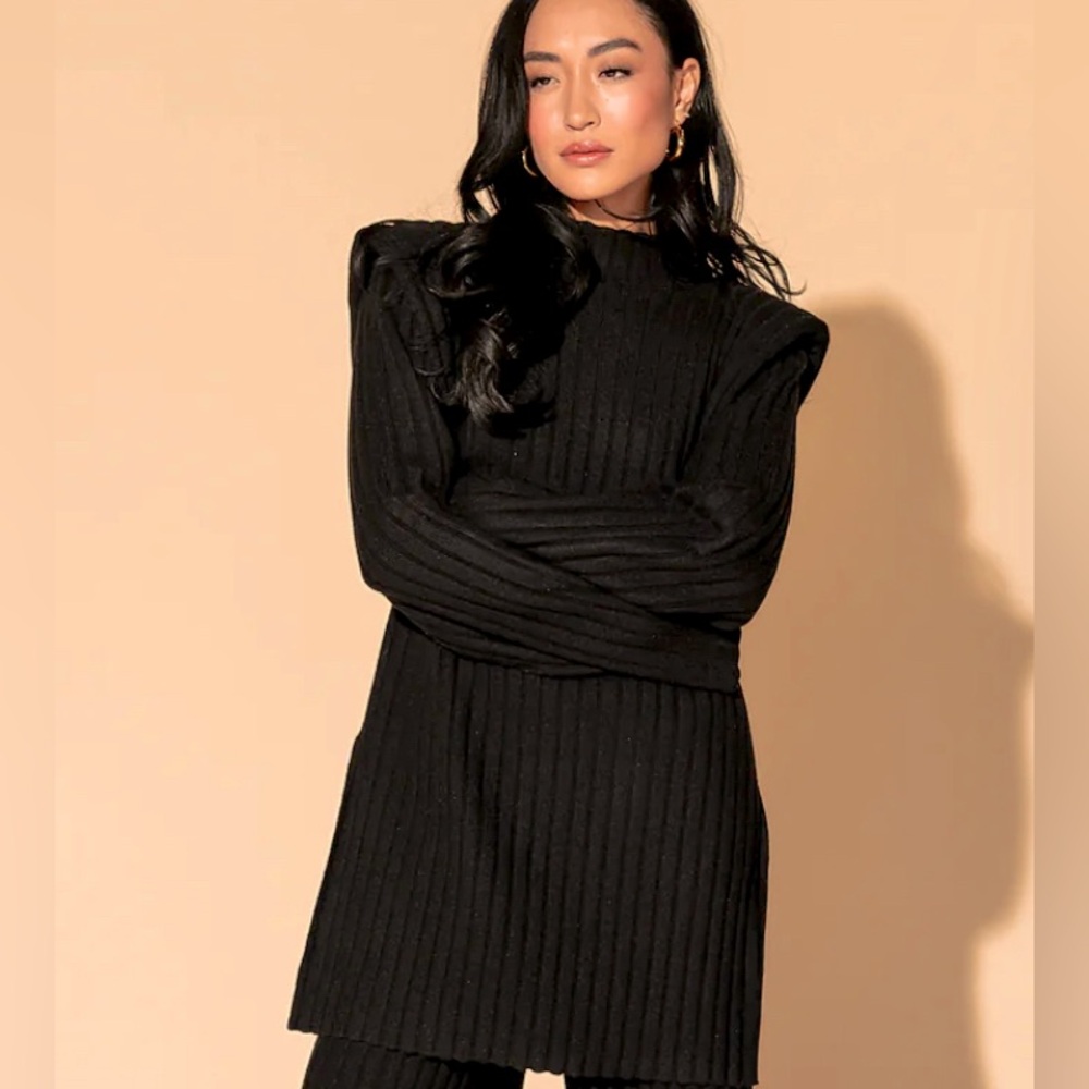 Dressed in Lala Luxe Knit Sweater